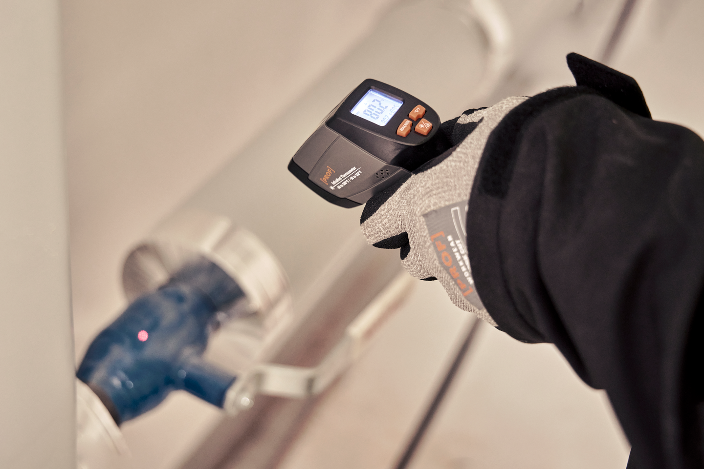 INFRARÖD THERMOMETER 121 PROF 50-500C