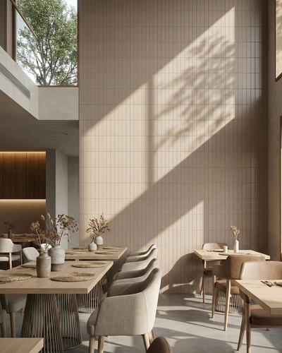 Seinälaatta Cello Primus 443.1 10x20 mokka matta 1m²