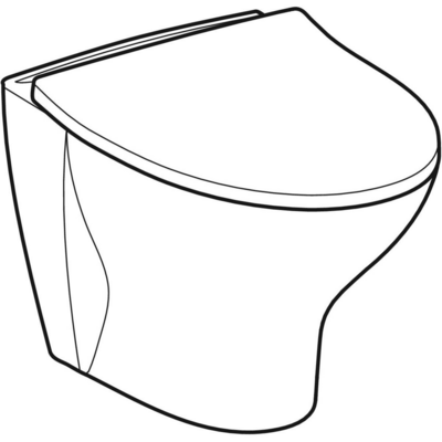 Wc-istuin seinä IDO 68 Glow kova kansi Soft Close/Quick Release