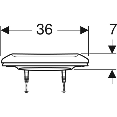 Wc-istuinkansi IDO 9159722001 Trevi kova valkoinen QR