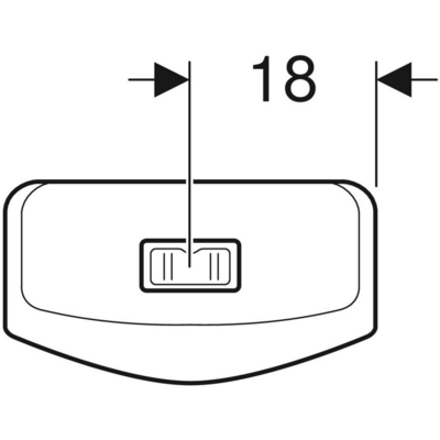 Wc-huuhtelusäiliö IDO Glow Z2776001001