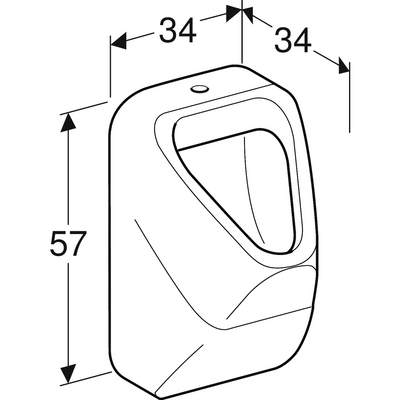 Urinaali IDO lattia-/seinäviemäri 5112701101
