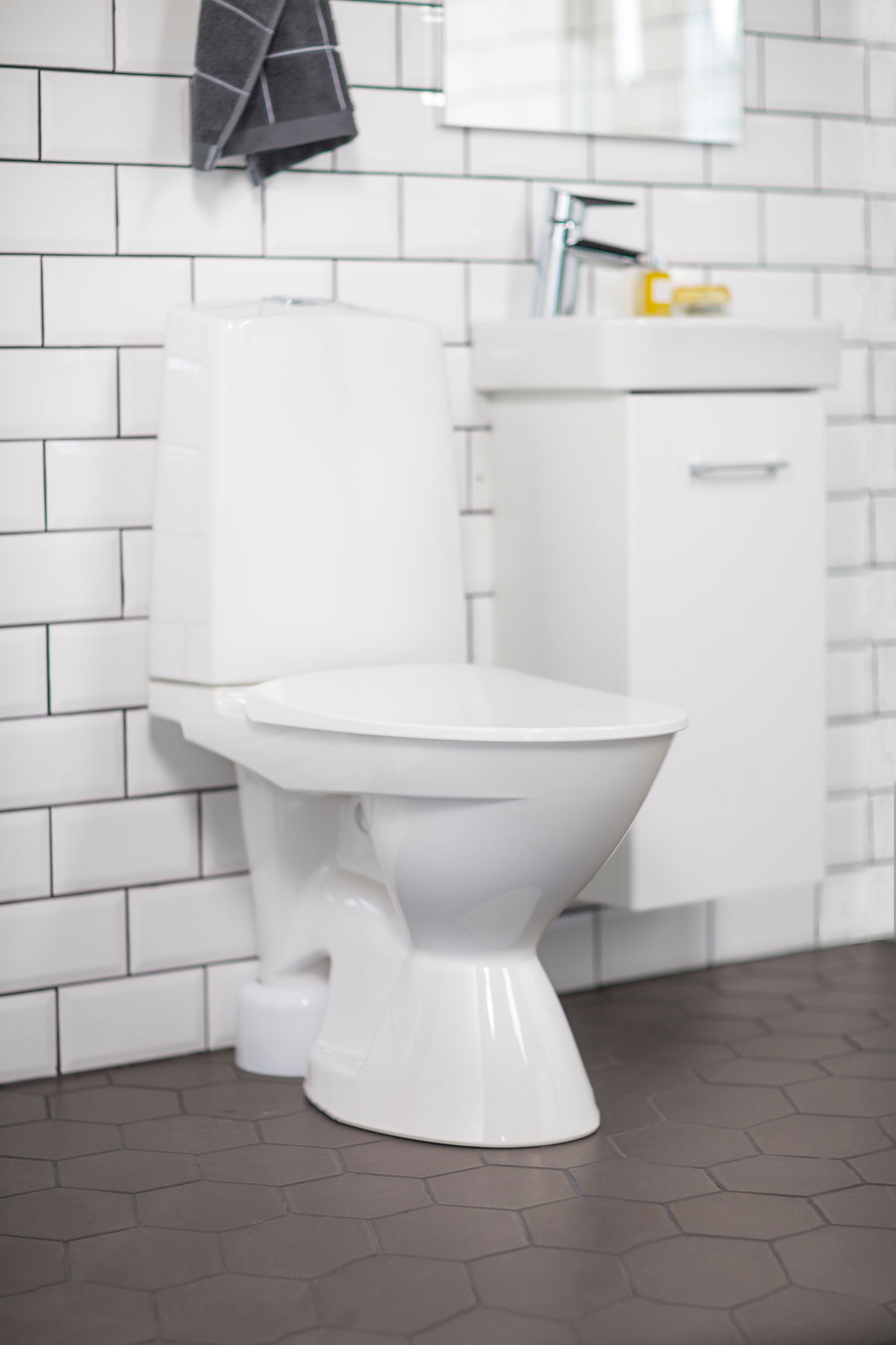 Wc-istuin IDO Glow 63 peruskorjaus 2-t ilman kantta 3836301101