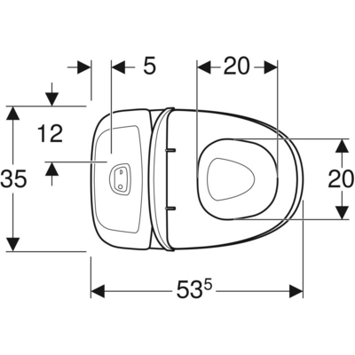 Wc-istuin IDO lasten malli 501678002