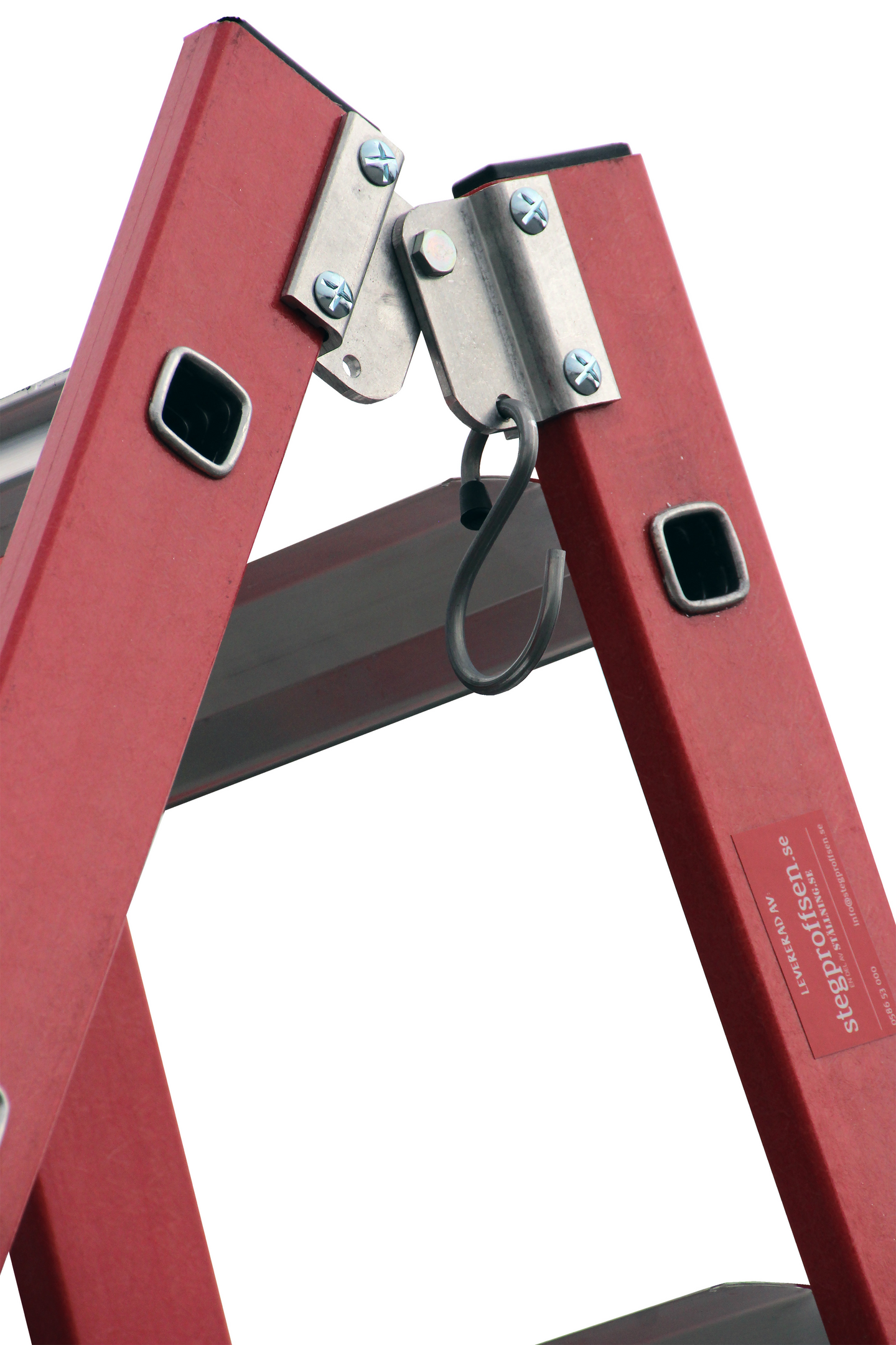 Kaksipuoliset tikkaat Skeppshult 4 askelmaa lasikuitua