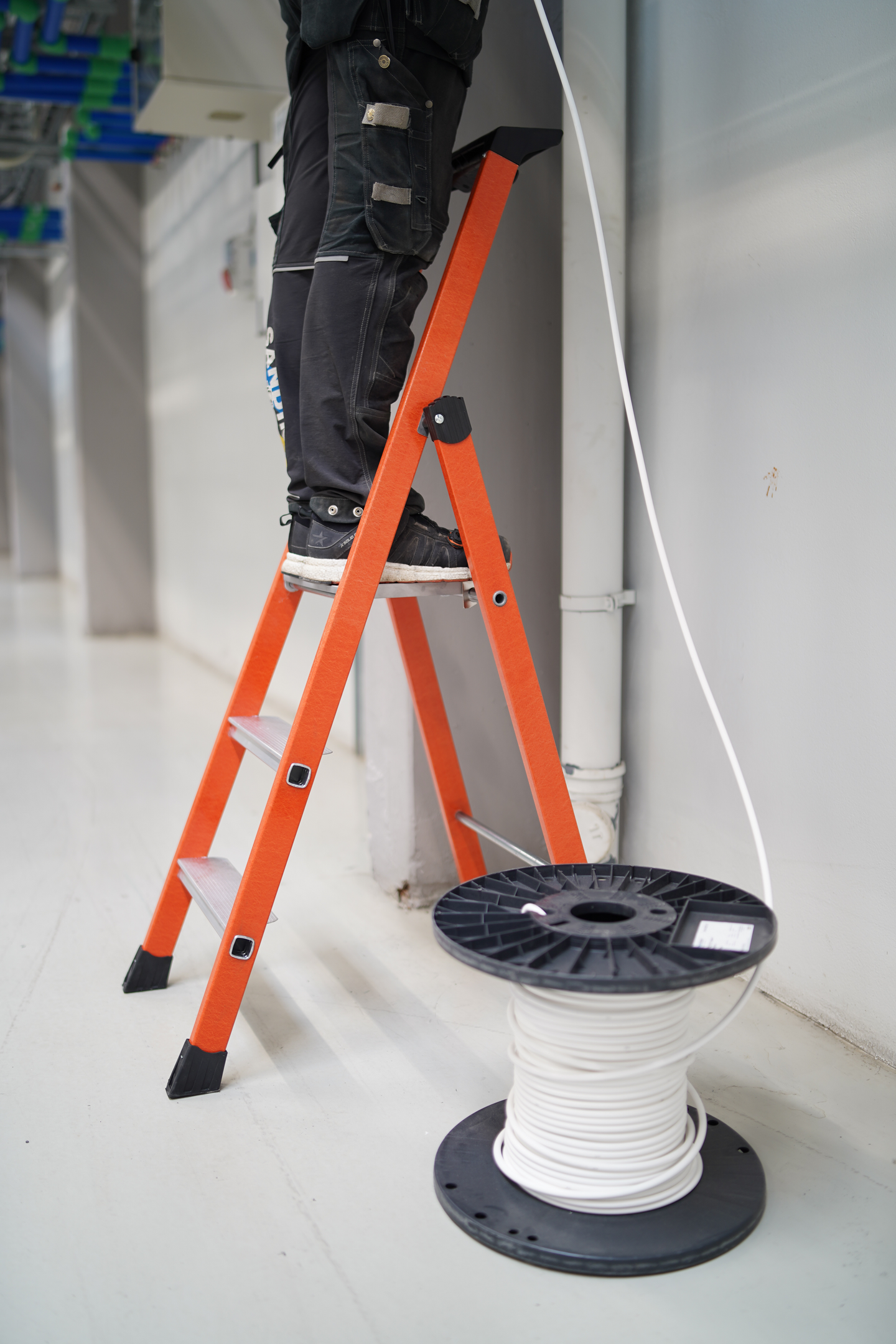 Tasotikkaat Skeppshult 3 askelmaa lasikuitua