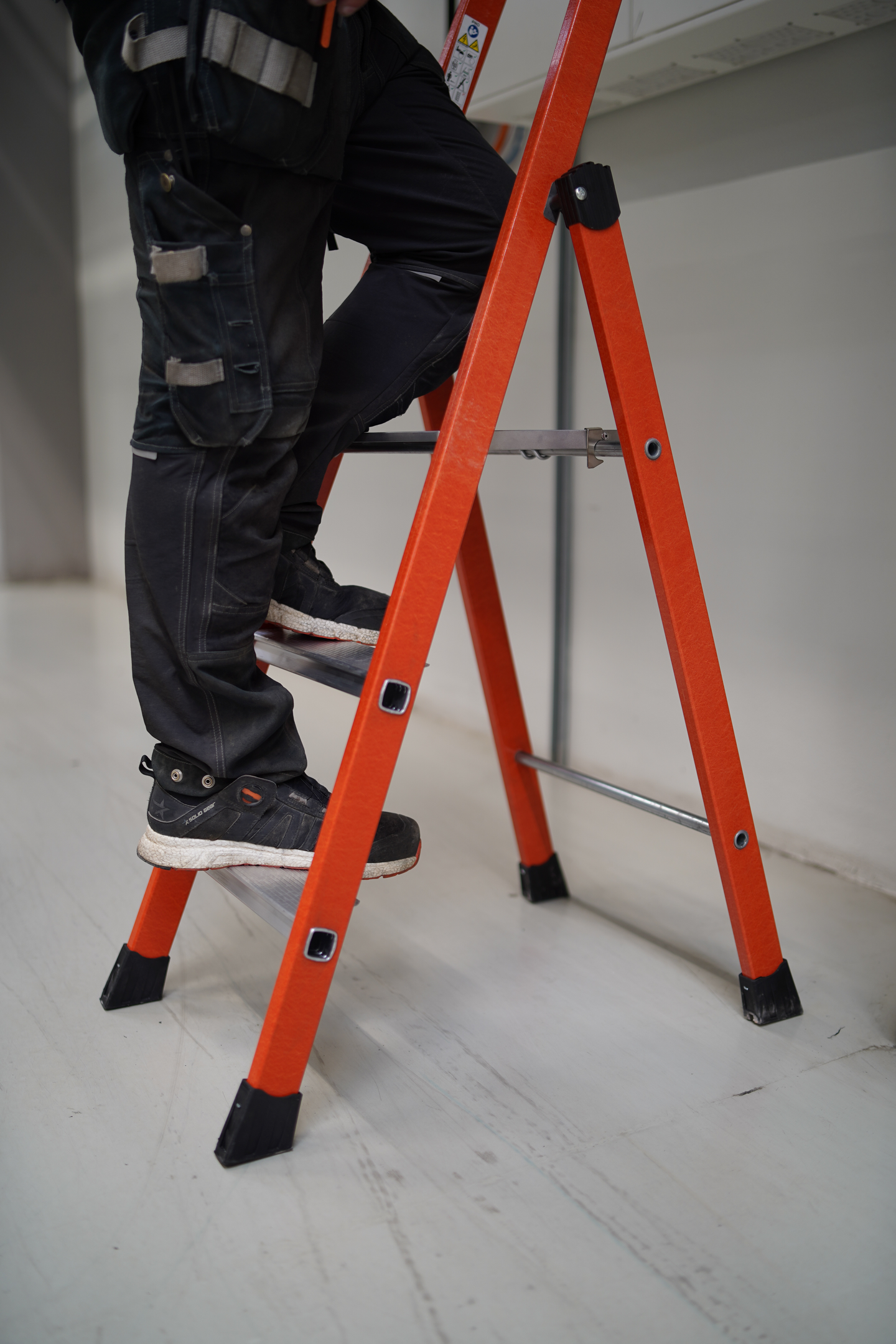 Tasotikkaat Skeppshult 3 askelmaa lasikuitua