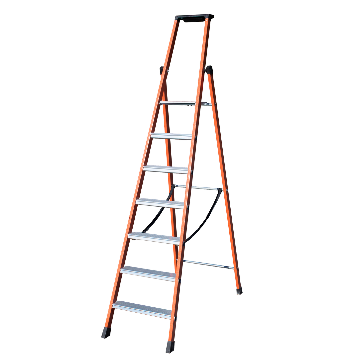 Tasotikkaat Skeppshult 7 askelmaa lasikuitua