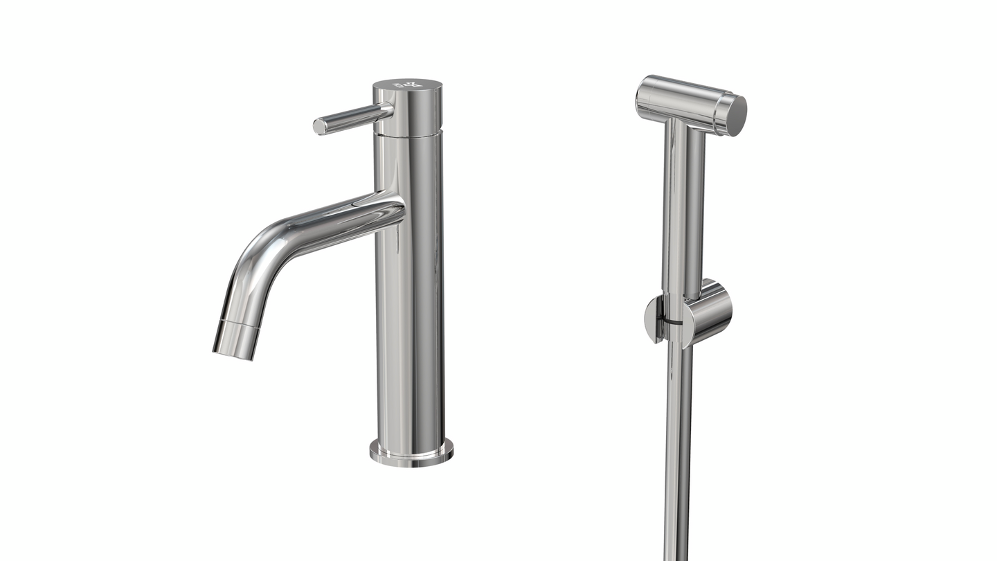 Pesuallashana Tammiholma PABA1BR Inox A1 Bide harjattu