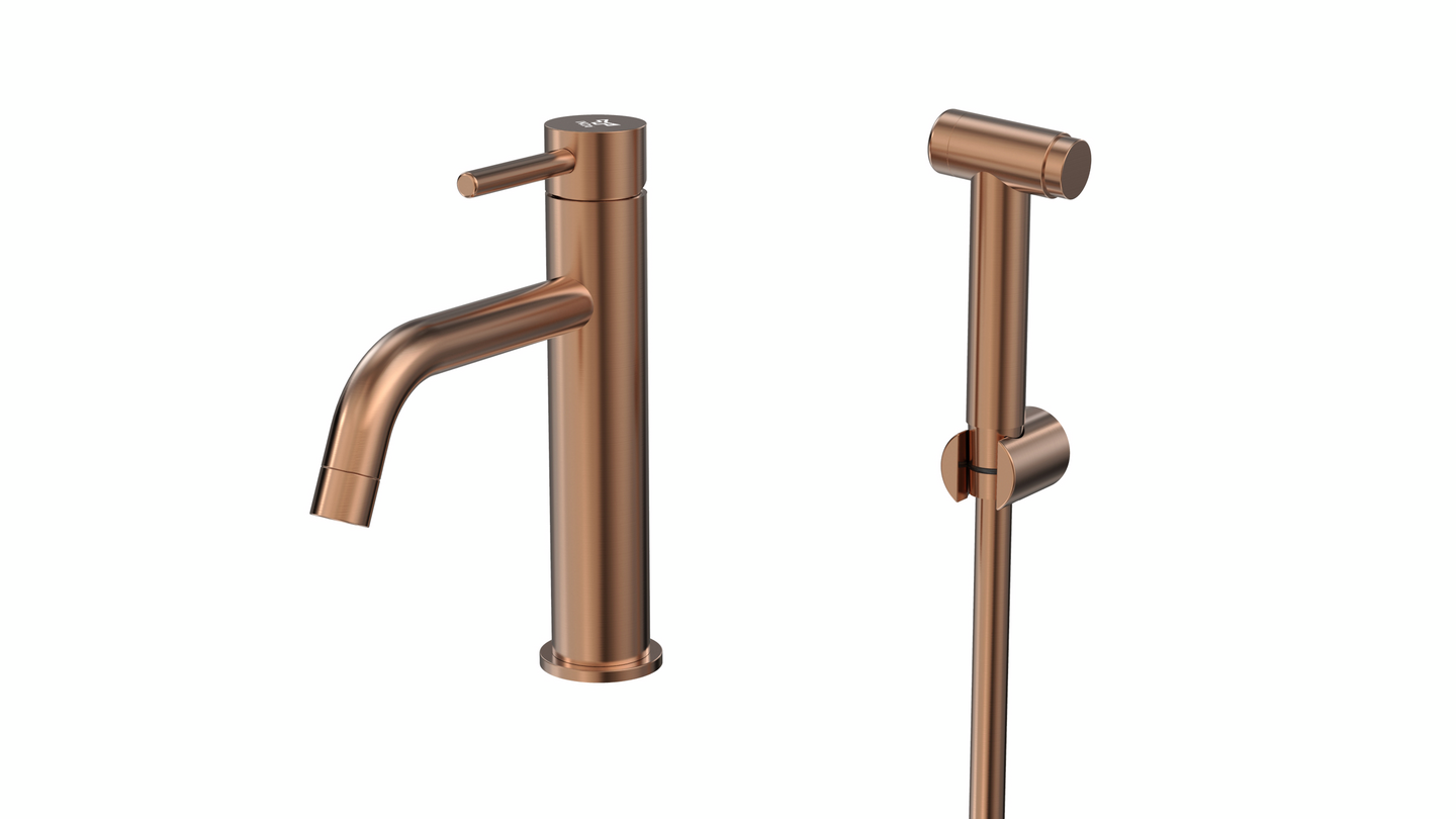 Pesuallashana Tammiholma PABA1RG Inox A1 Bide ruusukulta