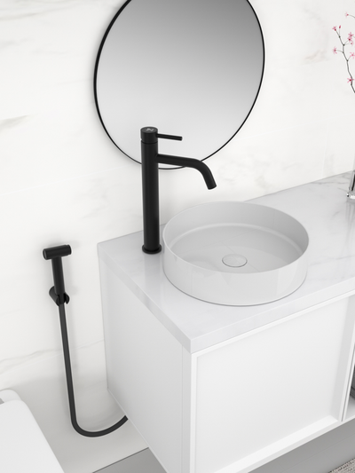 Pesuallashana Tammiholma PABQ1MB Inox Q1 Bide musta