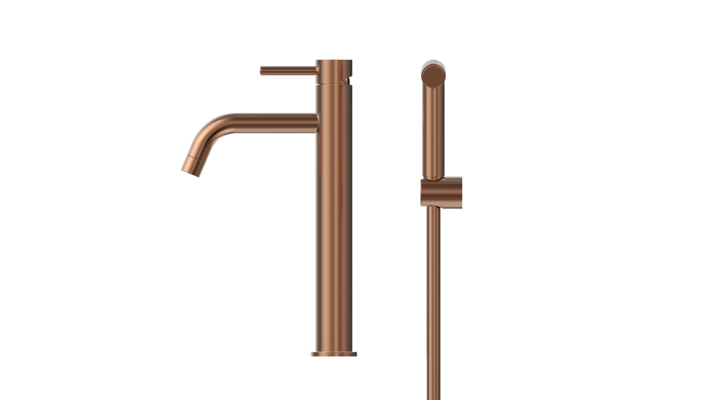 Pesuallashana Tammiholma PABQ1RG Inox Q1 Bide ruusukulta