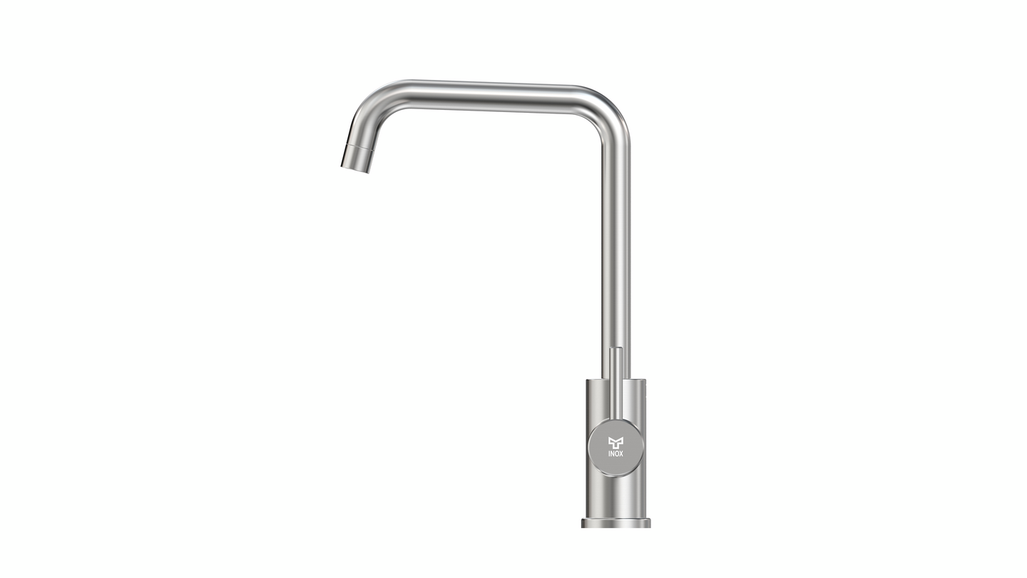 Keittiöhana Tammiholma U-putki KHUQ1APKBR Inox Q1 PKV harjattu