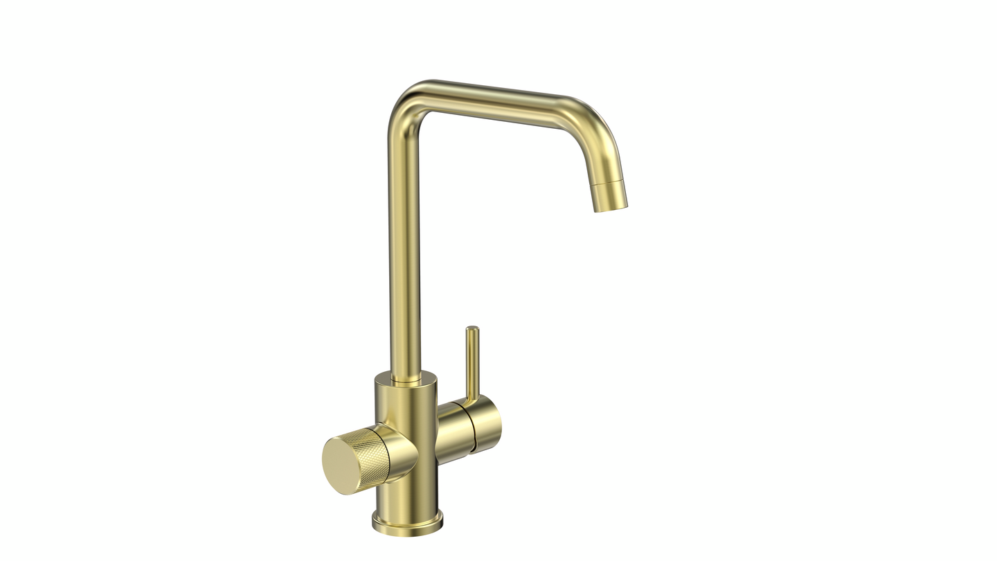 Keittiöhana Tammiholma U-putki KHUQ1APKLG Inox Q1 PKV vaalea kulta