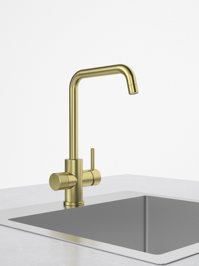 Keittiöhana Tammiholma U-putki KHUQ1APKLG Inox Q1 PKV vaalea kulta