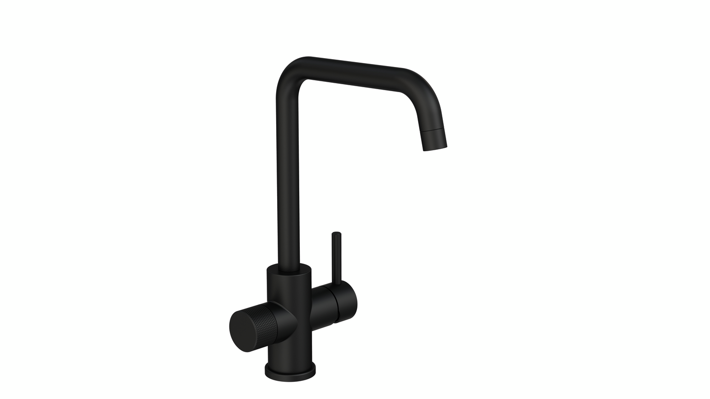 Keittiöhana Tammiholma U-putki KHUQ1APKMB Inox Q1 PKV musta