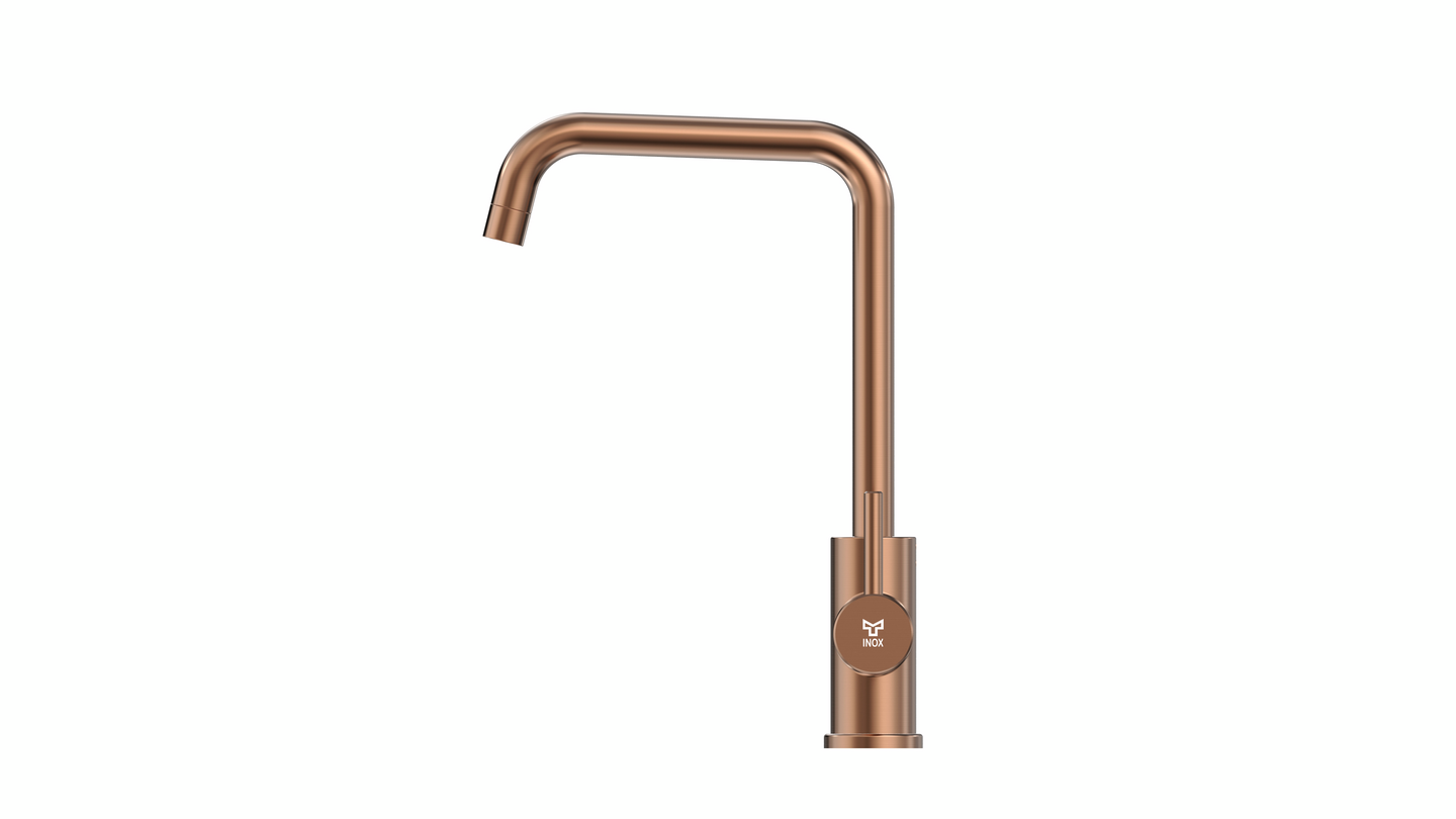 Keittiöhana Tammiholma U-putki KHUQ1APKRG Inox Q1 PKA ruusukulta