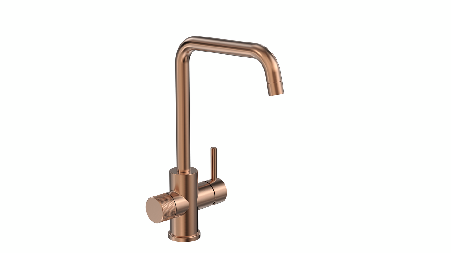 Keittiöhana Tammiholma U-putki KHUQ1APKRG Inox Q1 PKA ruusukulta