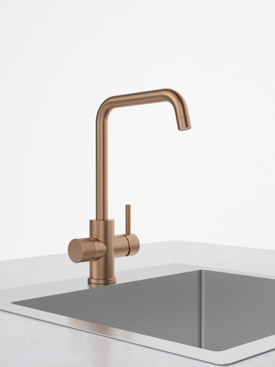 Keittiöhana Tammiholma U-putki KHUQ1APKRG Inox Q1 PKA ruusukulta