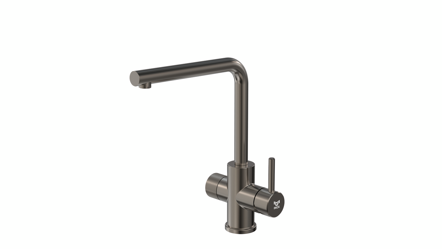 Keittiöhana Tammiholma L-putki KHLQ1APKGM Inox Q1 PKV gunmetal