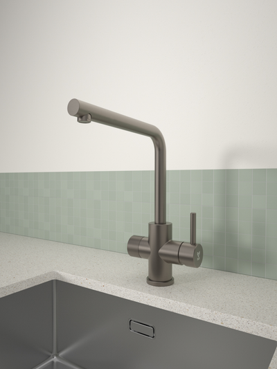 Keittiöhana Tammiholma L-putki KHLQ1APKGM Inox Q1 PKV gunmetal