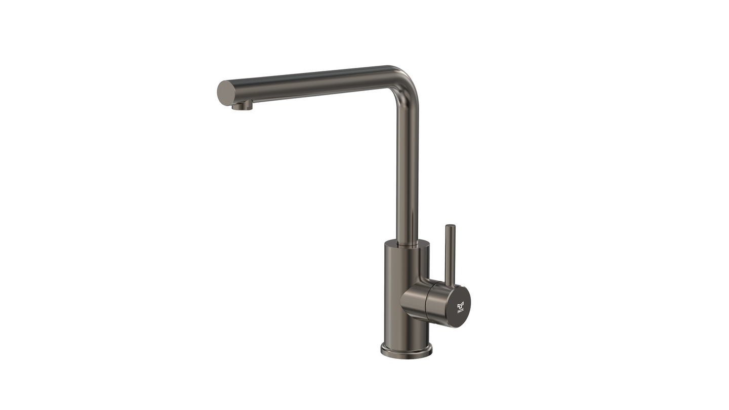 Keittiöhana Tammiholma L-putki KHLQ1GM Inox Q1 gunmetal