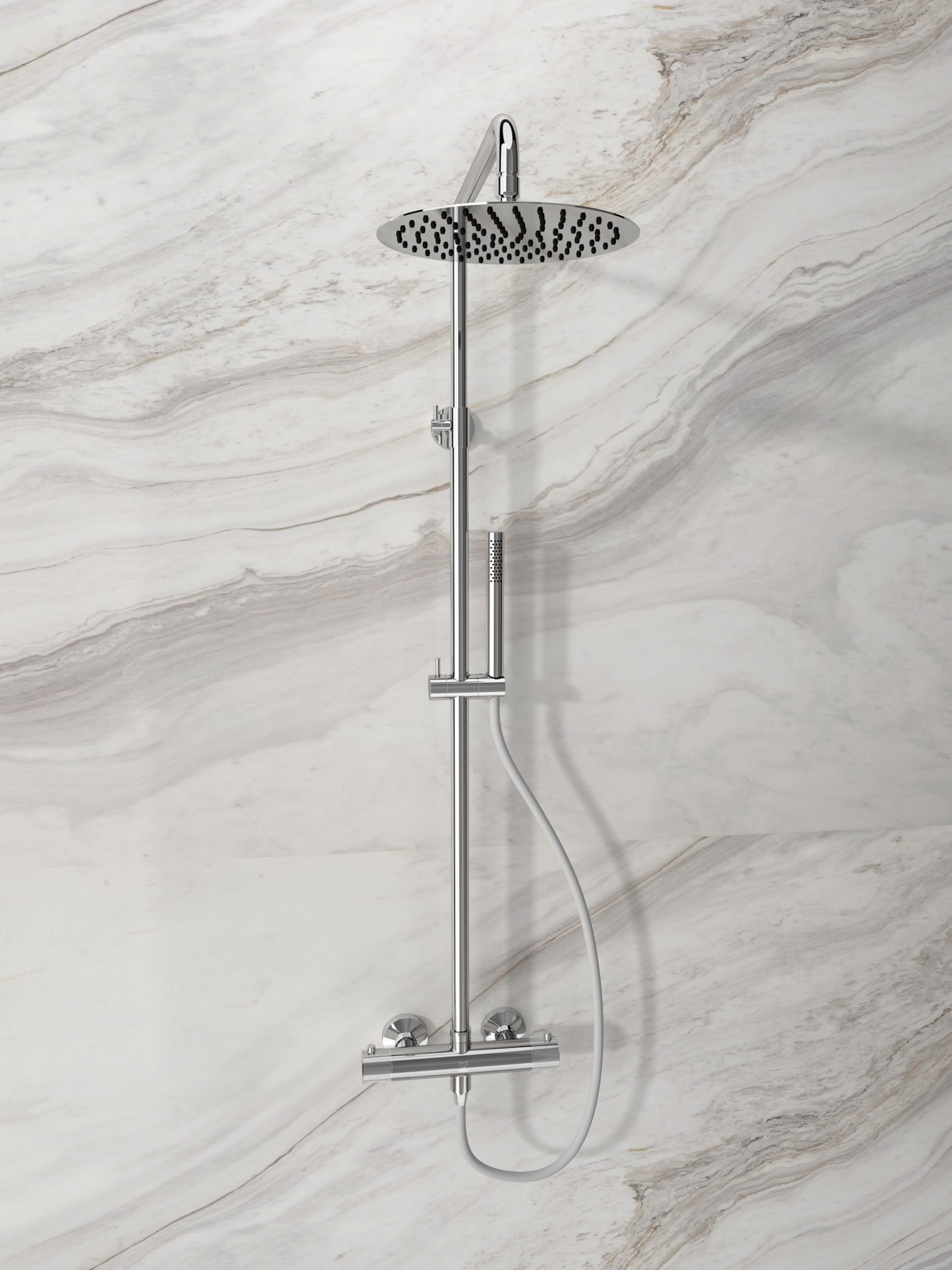 Sadesuihku Tammiholma SSQ1PO Inox Q1 kiiltävä