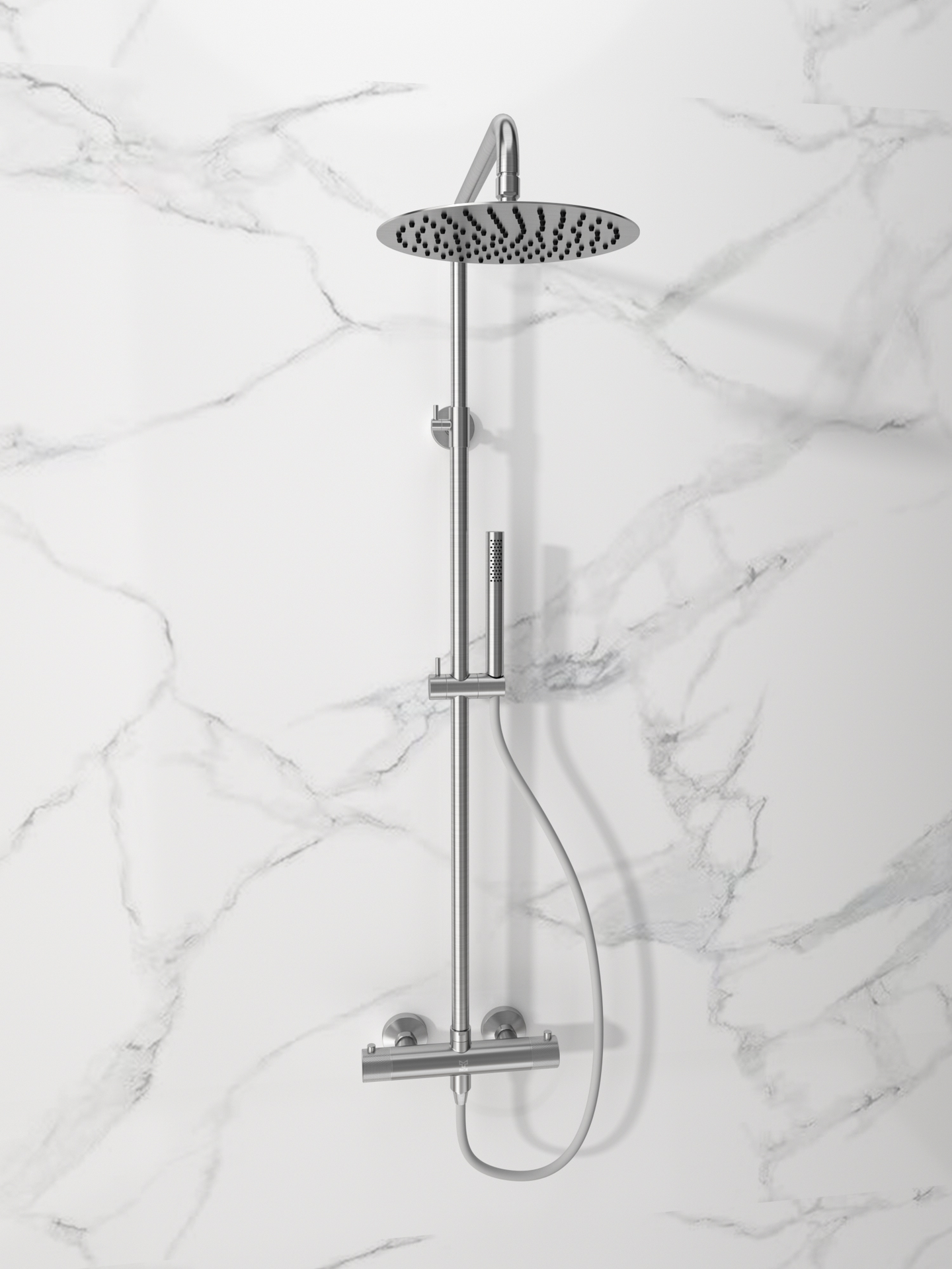 Sadesuihku Tammiholma SSQ1BR Inox Q1 harjattu