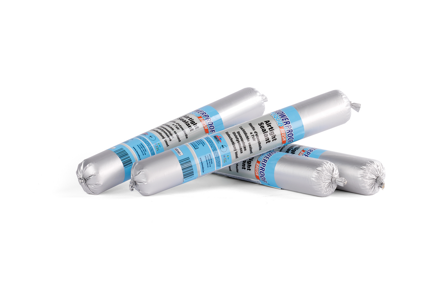 Tiivistyspinnoite BLOWERPROOF® LIQUID BRUSH siveltävä valkoinen 600ml