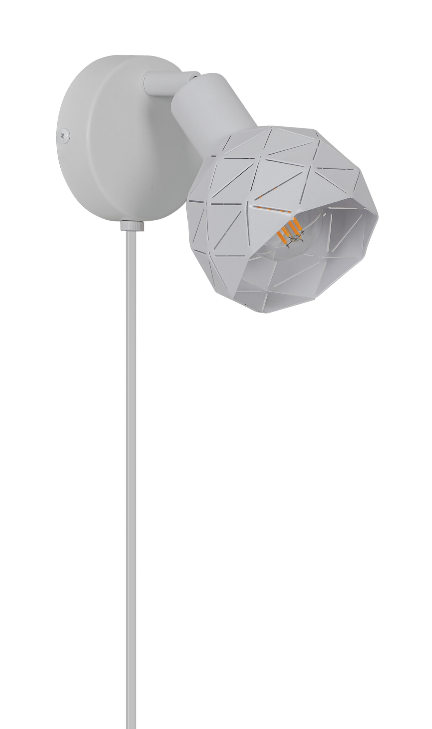 Seinävalaisin Cello Heavy valkoinen