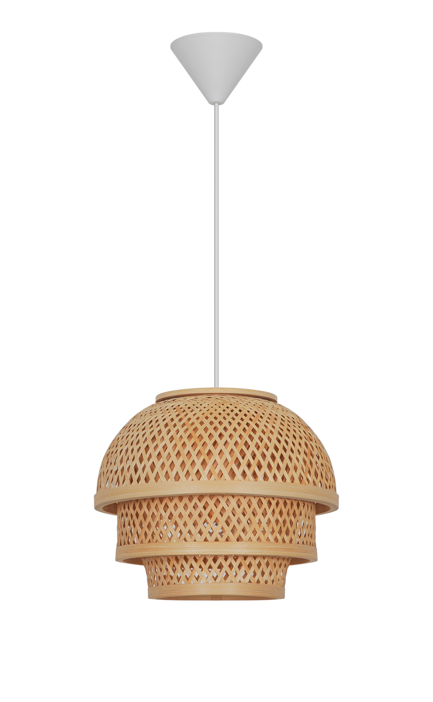 Riippuvalaisin Cello Treble 280mm E27 bambu