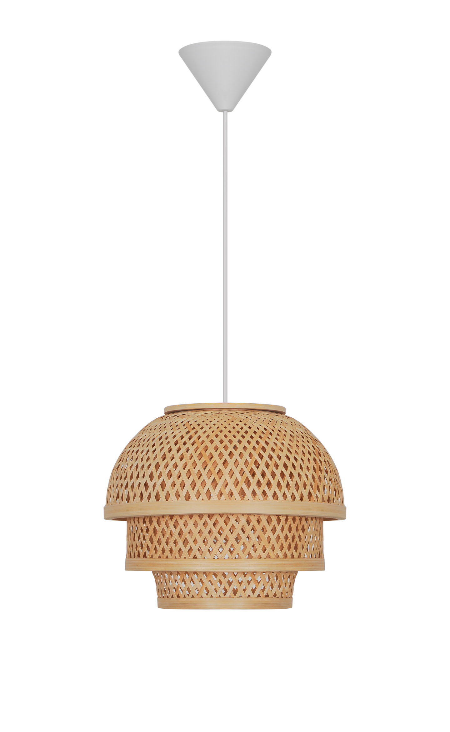 Riippuvalaisin Cello Treble 280mm E27 bambu