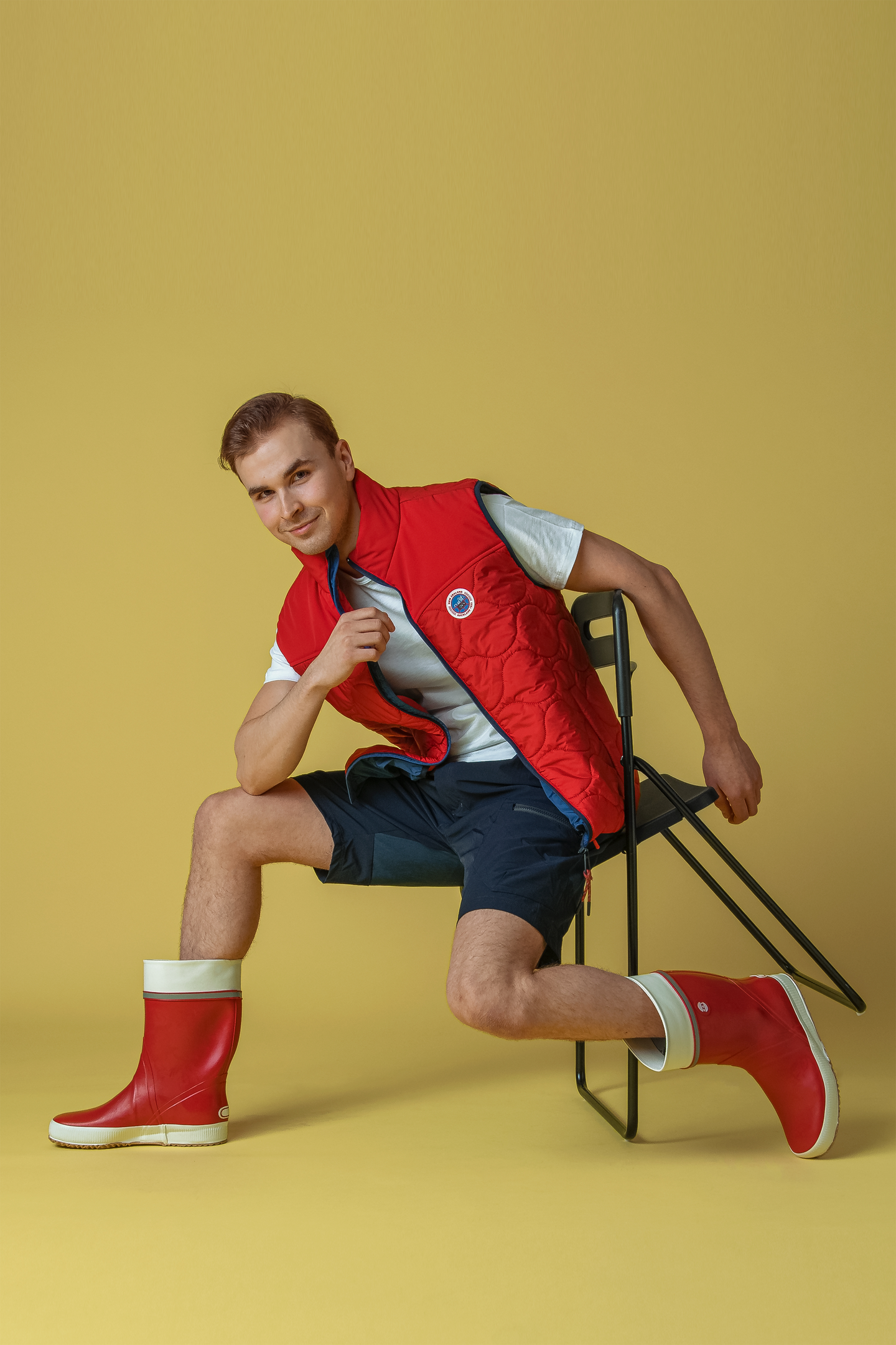 Kumisaappaat Nokian Hai tummanpunainen