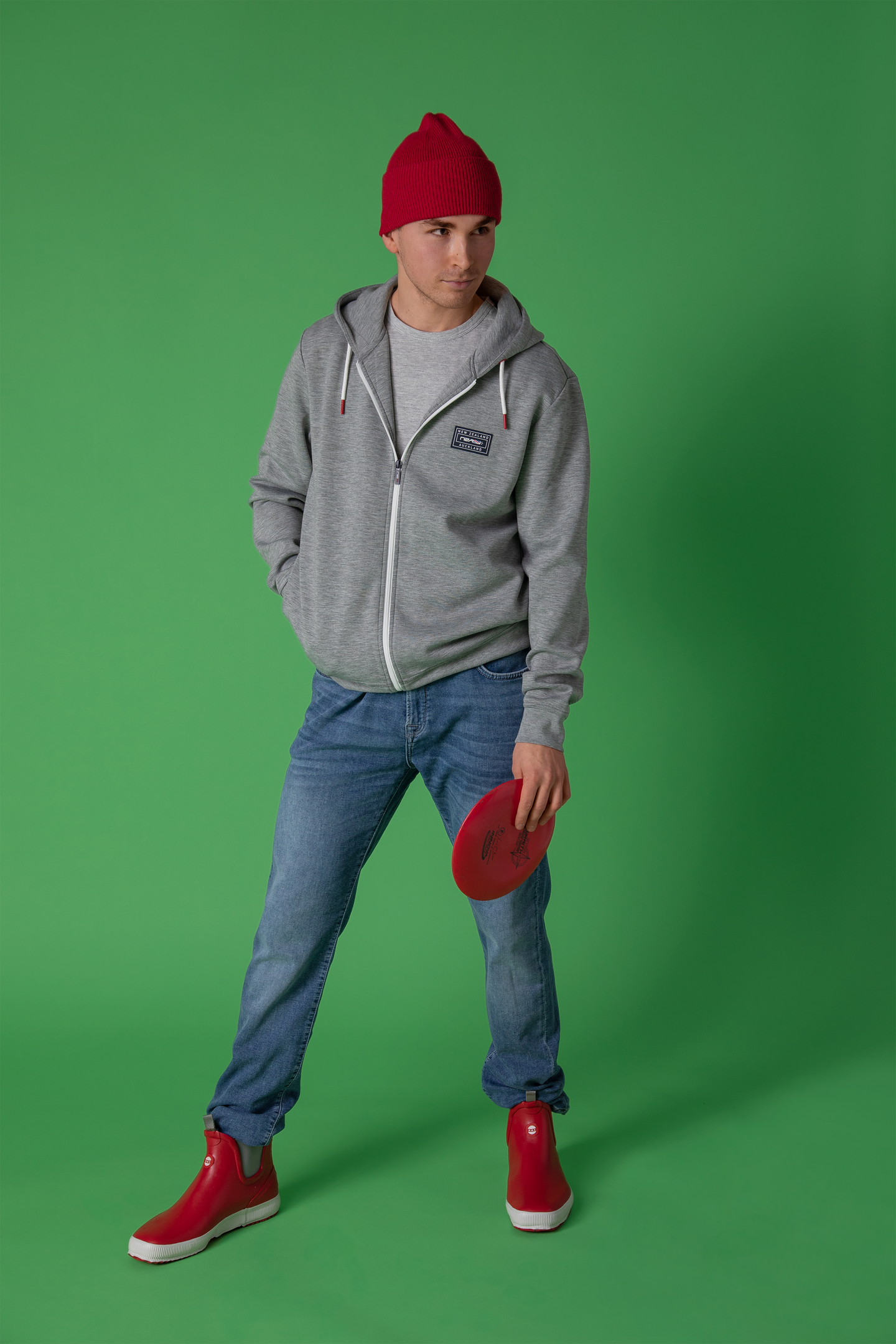 Kumisaappaat Nokian Hai Low punainen