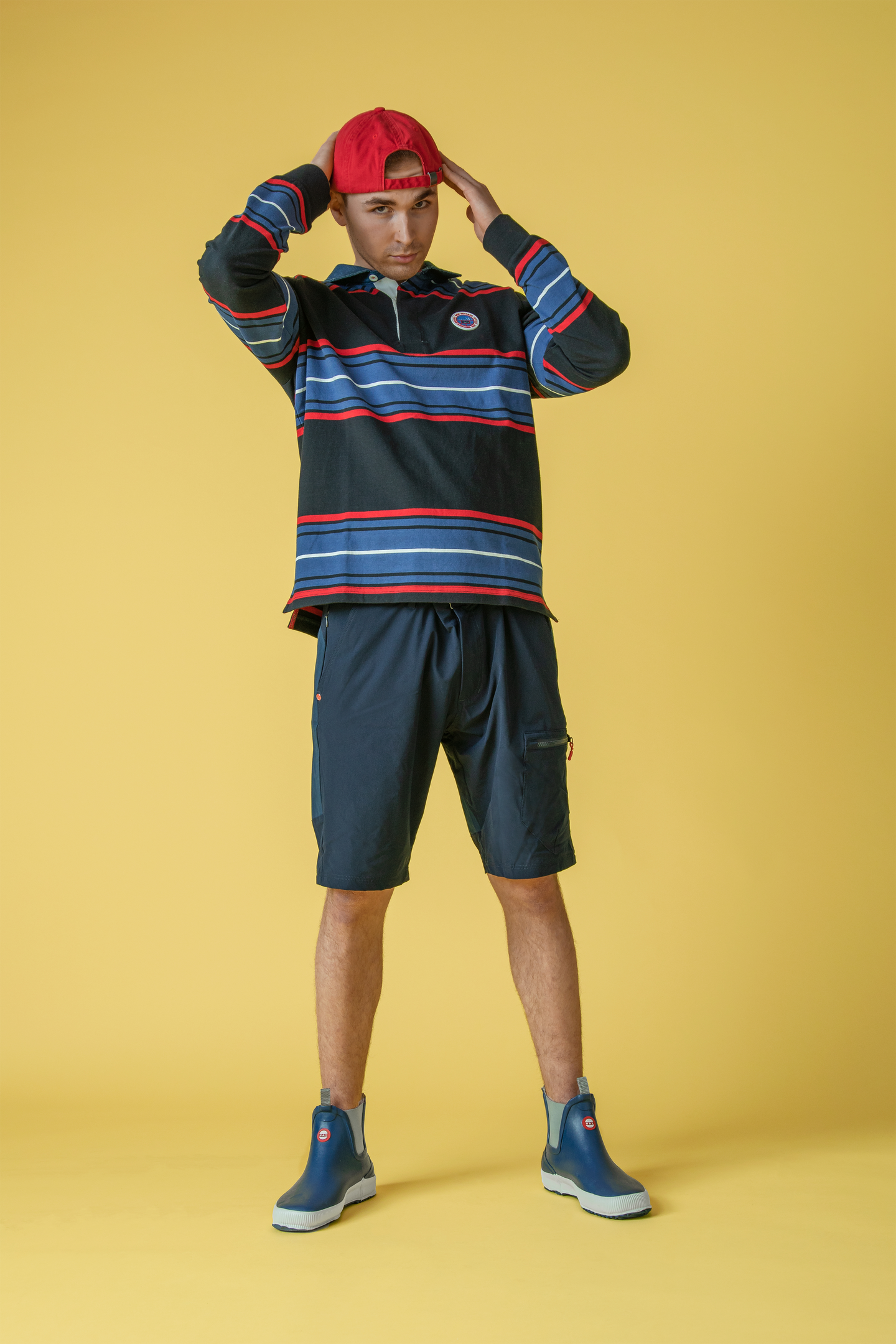 Kumisaappaat Nokian Hai Low sininen