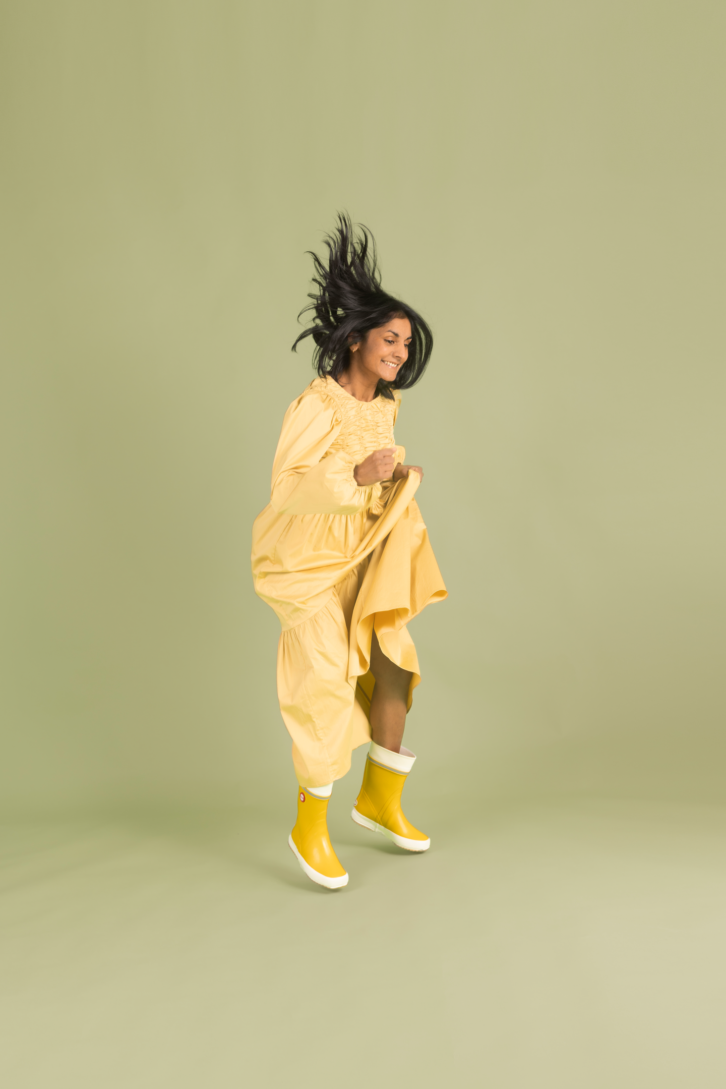 Kumisaappaat  Nokia Hai sinapinkeltainen