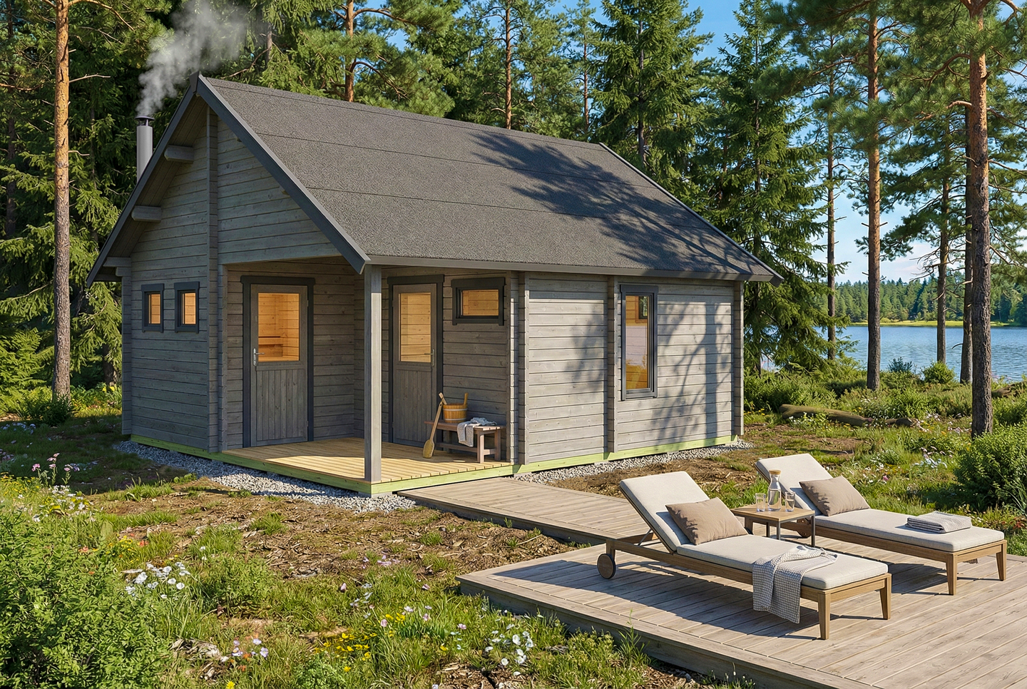 Mökki Cello Rosenlund 29,2m² + terassi