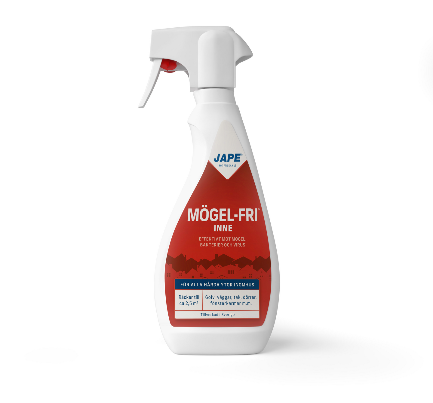 MÖGELMEDEL JAPE MÖGEL-FRI INNE 0,5L, SPRAY BIOCID DIREKT