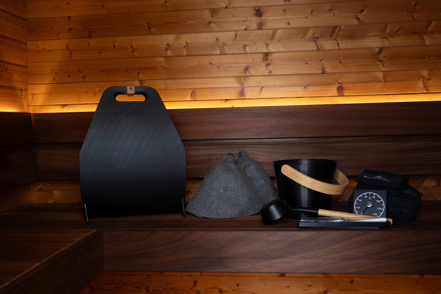 Saunan tarvikekokonaisuus