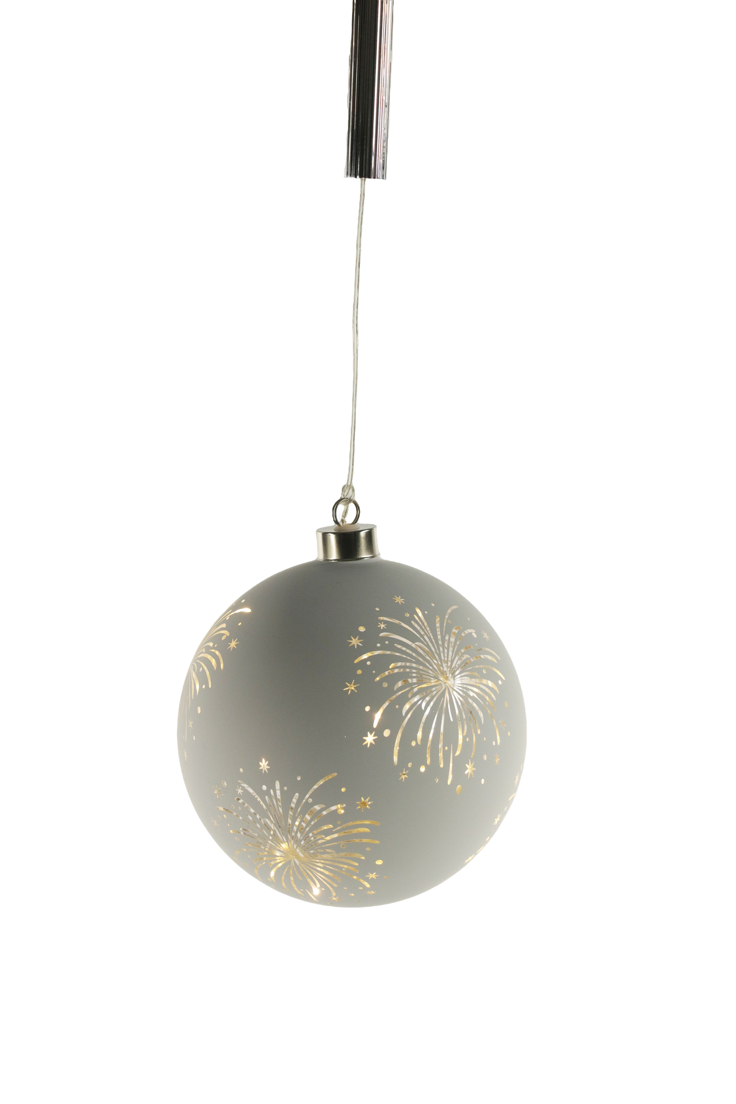 LED-koristepallo Cello 15cm valkoinen IP20
