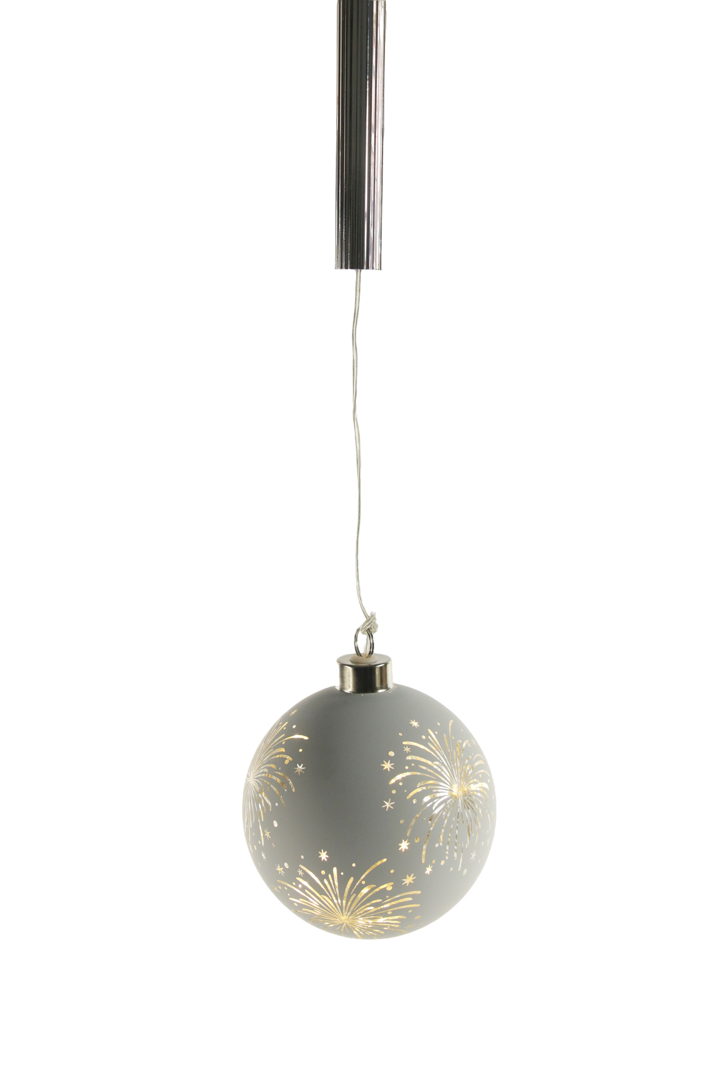 LED-koristepallo Cello 10cm valkoinen IP20