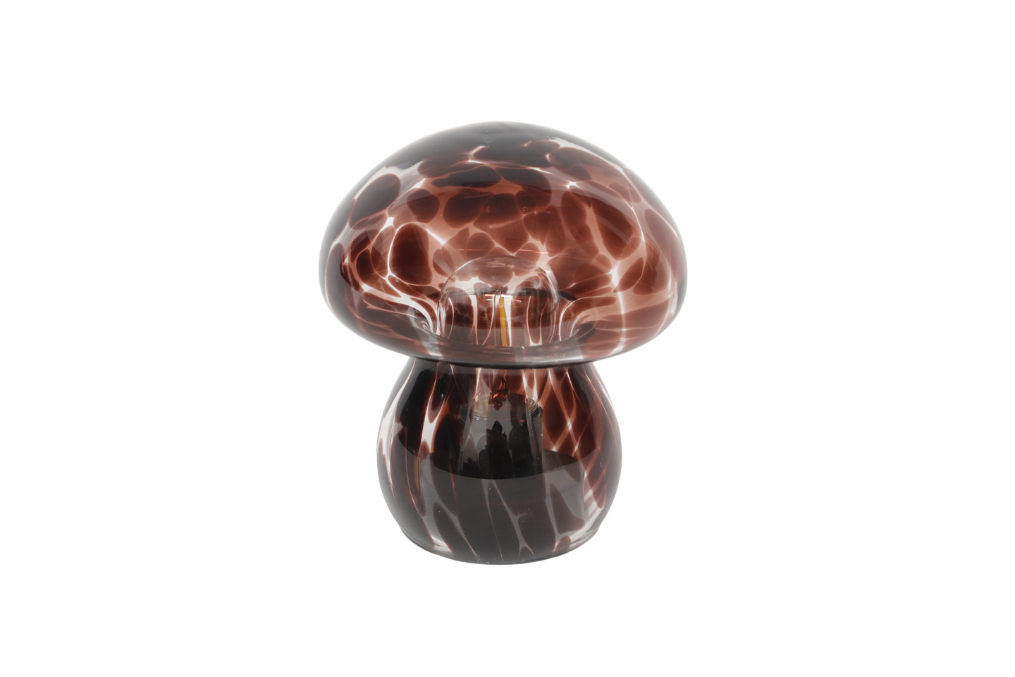 LED-sienivalo Cello 15cm ruskea