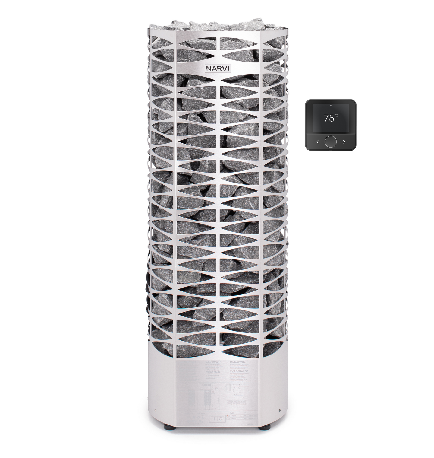 Sähkökiuas Narvi Saana Flow-ohjain 6,8kW rst