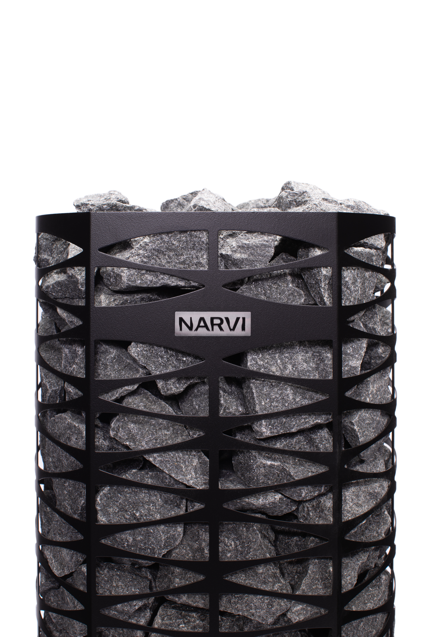 Sähkökiuas Narvi Saana Flow Wifi -ohjain 6,8kW musta