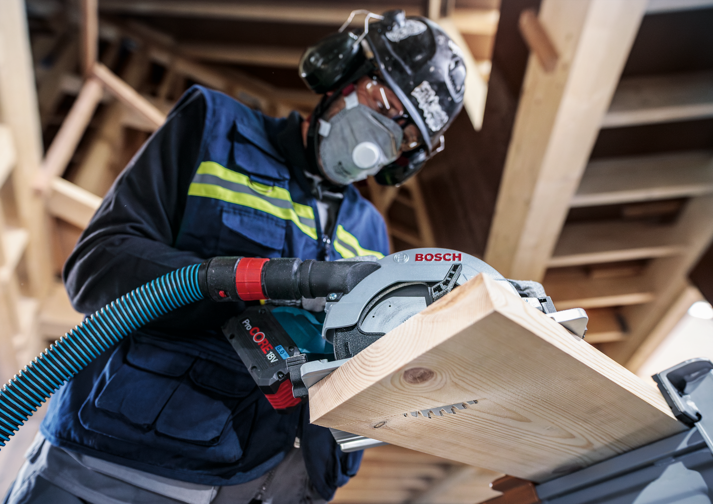 Pyörösahanterä Bosch PRO Wood Cordless 165x1,5x20mm T48