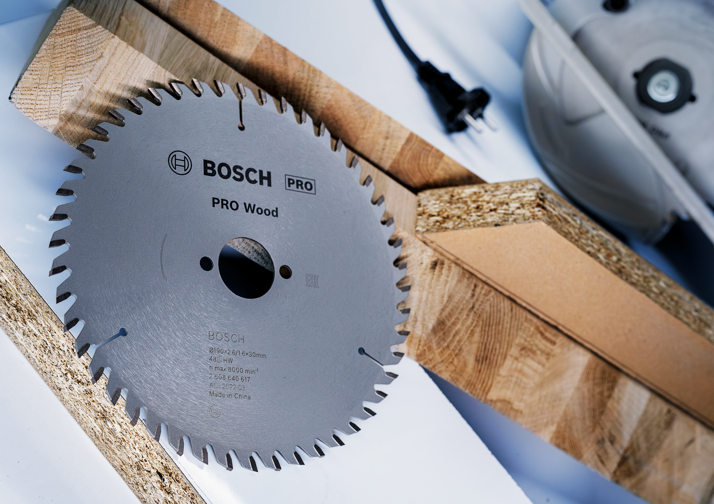 Pyörösahanterä Bosch PRO Wood 190x2,6x30mm T24