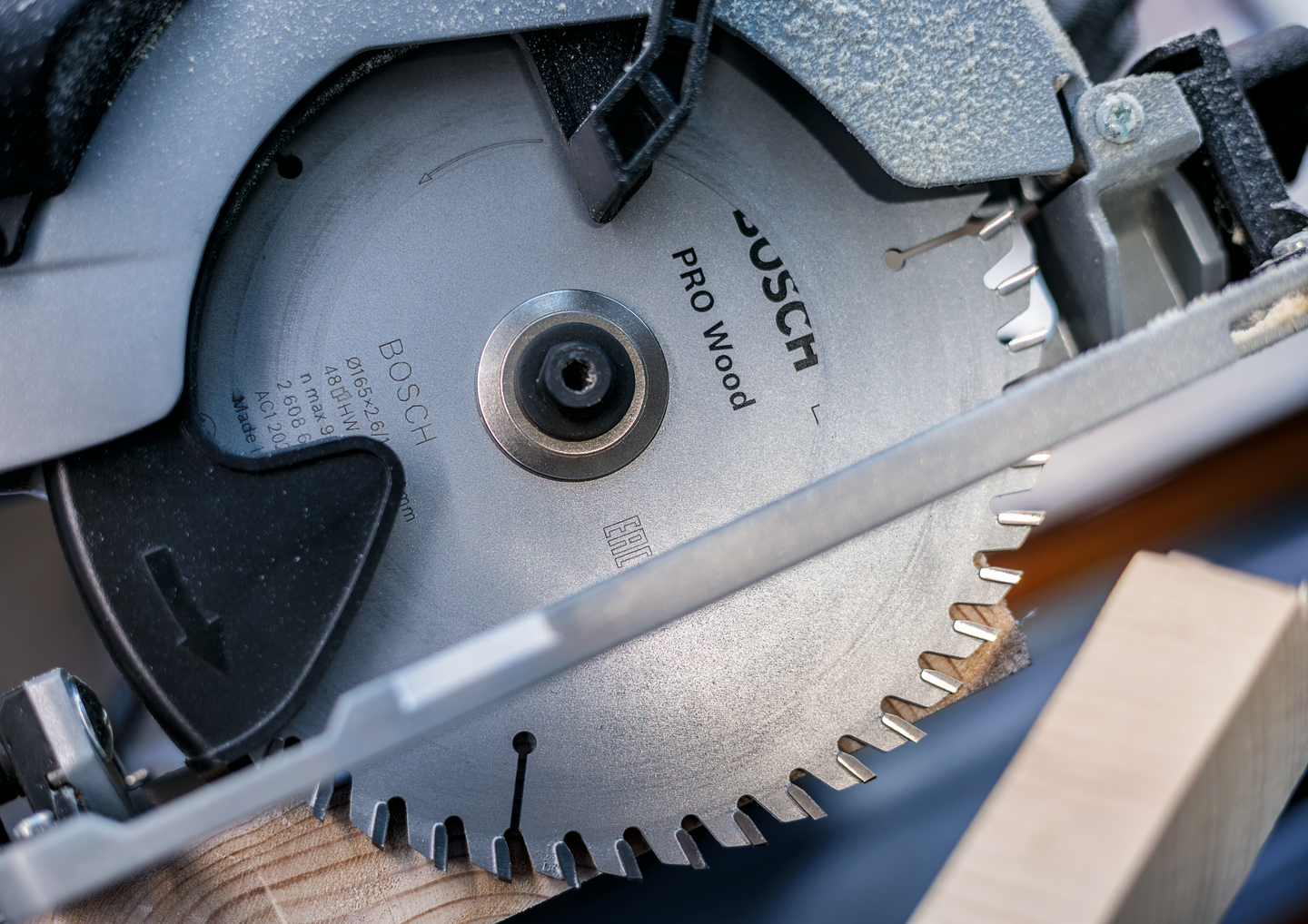 Pyörösahanterä Bosch PRO Wood Cordless 165x1,5x20mm T24