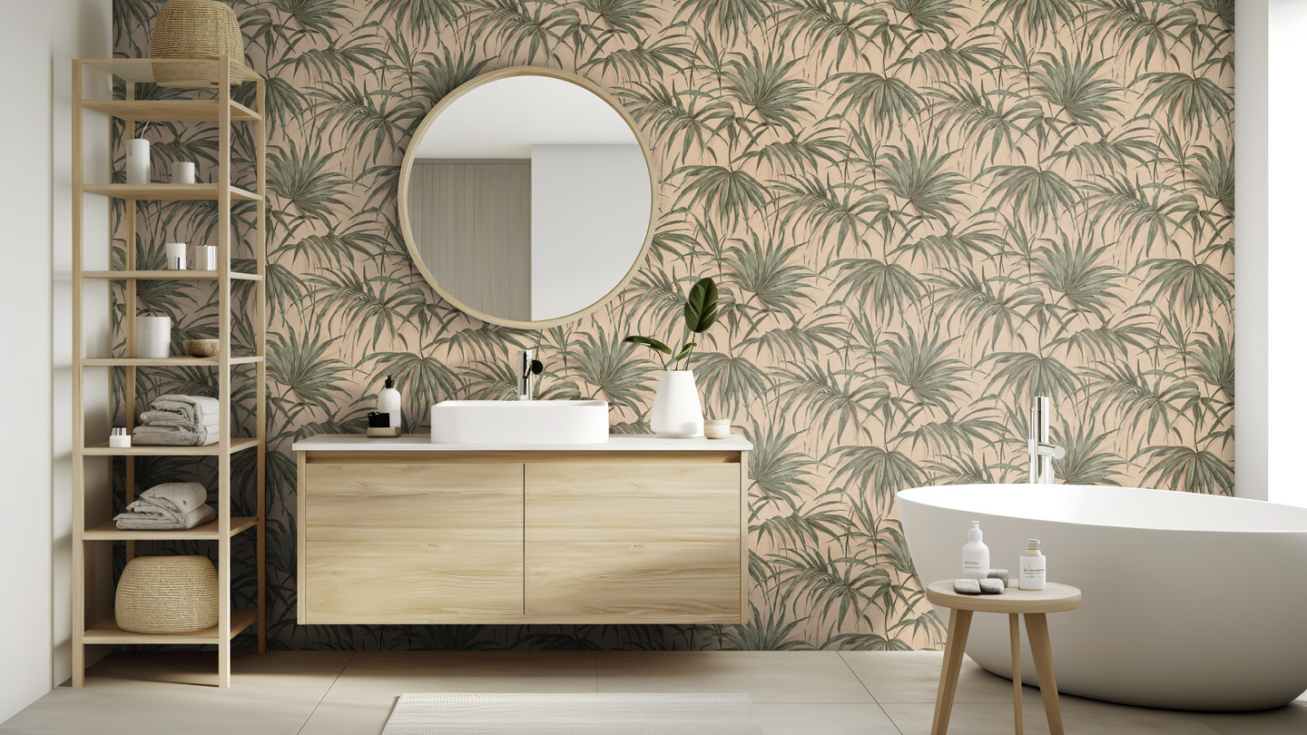 Vinyylitapetti Rasch Noble Zen Akari 435344 10,05m