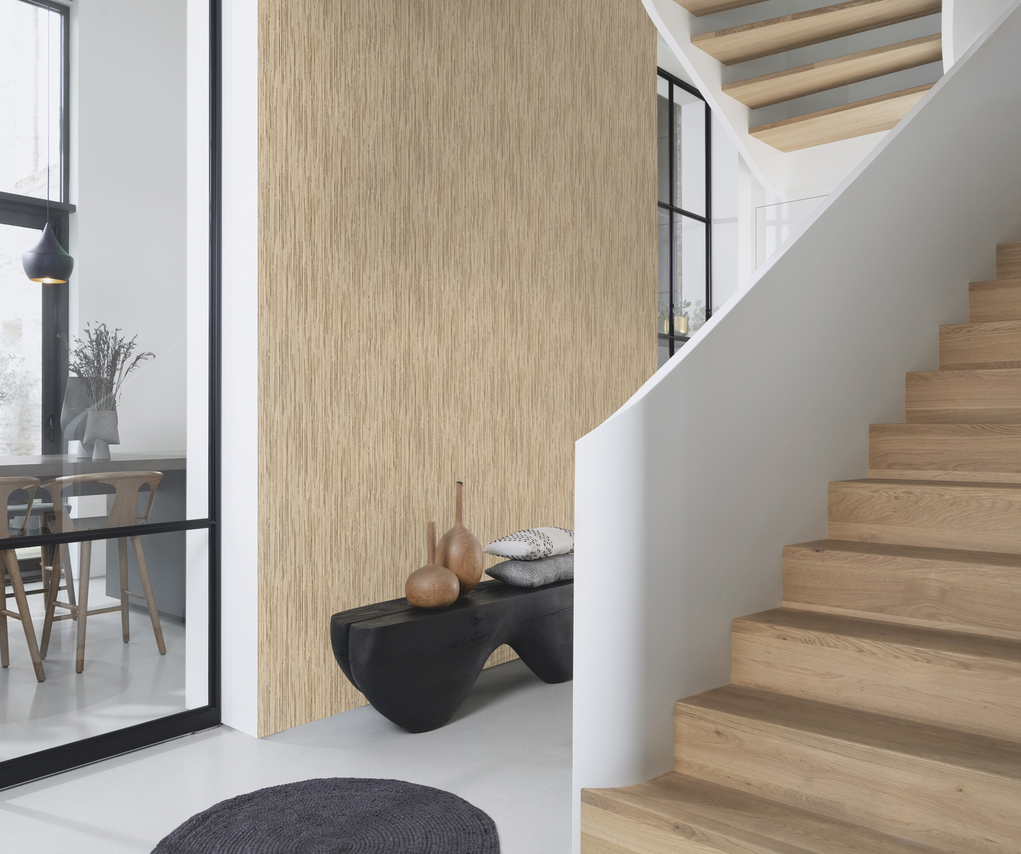 Vinyylitapetti Rasch Noble Zen Toki 435153 10,05m