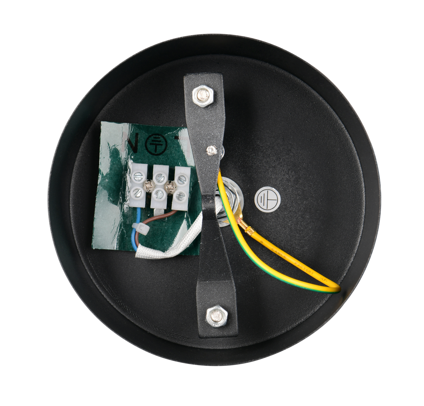 Spottivalaisin TRIO Marlina GU10 mattamusta koukkukiinnitys